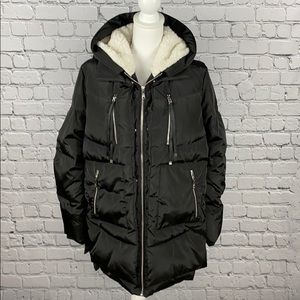 Sam Edelman black puffer coat small